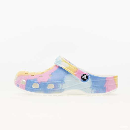 Crocs Classic tie dye graphic clog