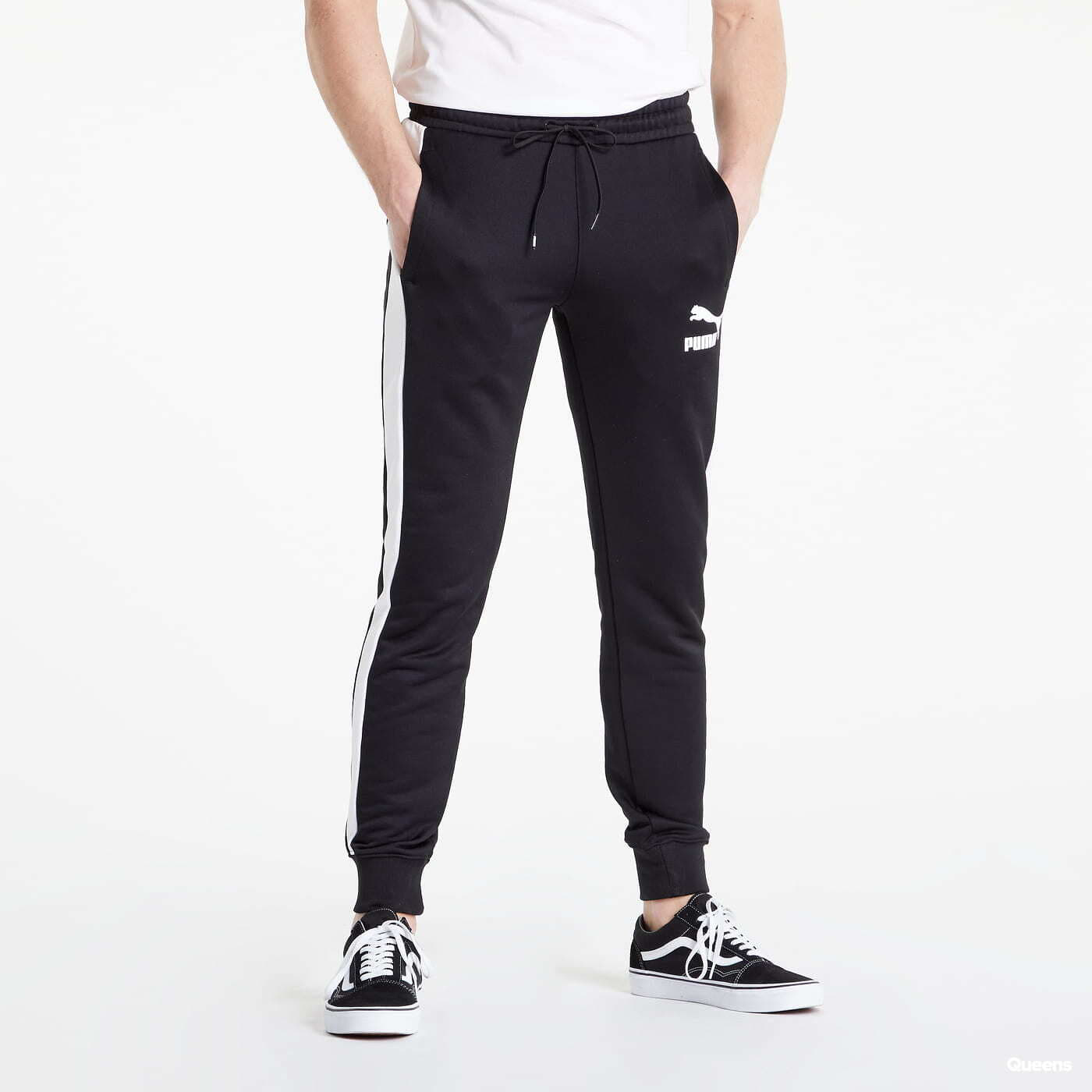 Jogger Black Pants Pants T7 Puma Iconic | Queens Track