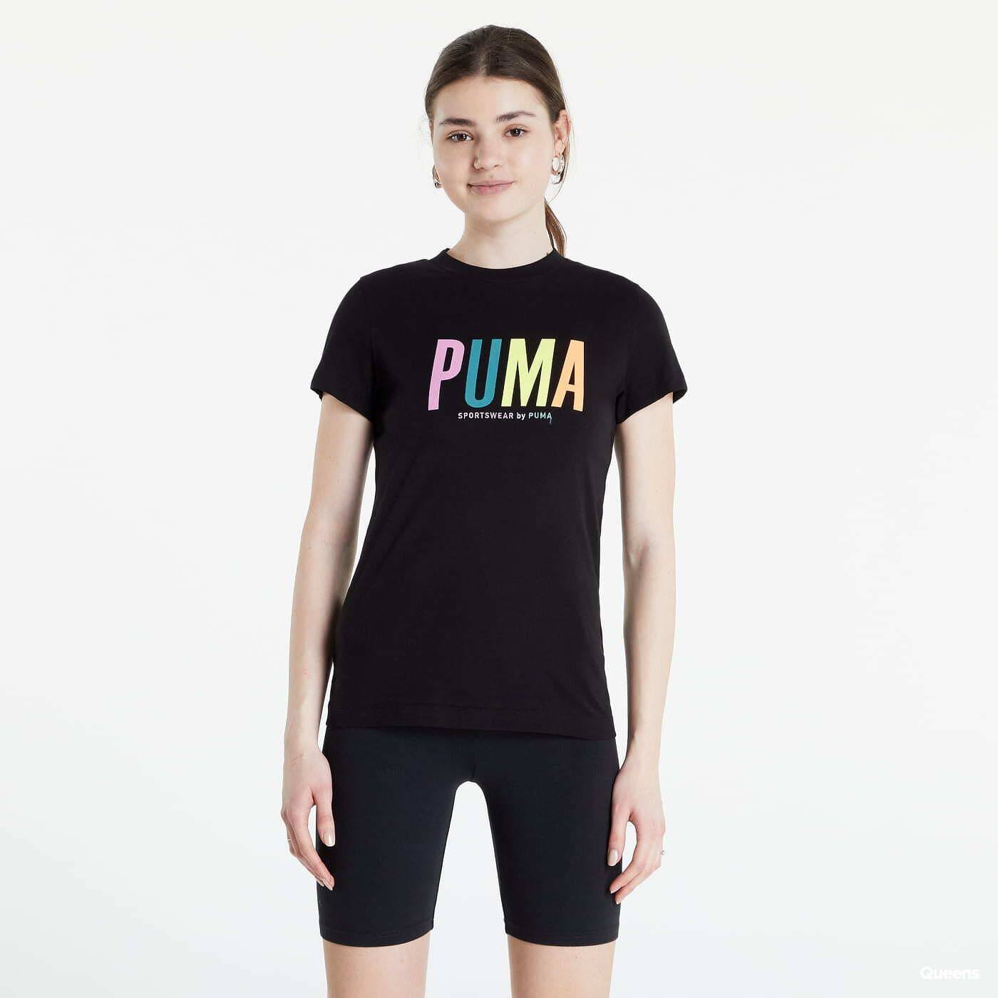 T-krekli Puma SWxP Graphic Tee Black