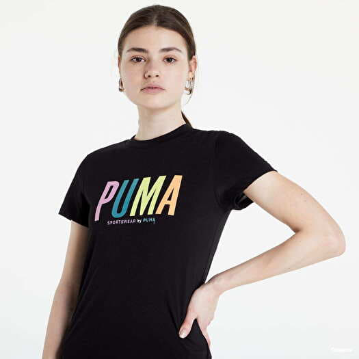 Puma black t sale shirts for womens