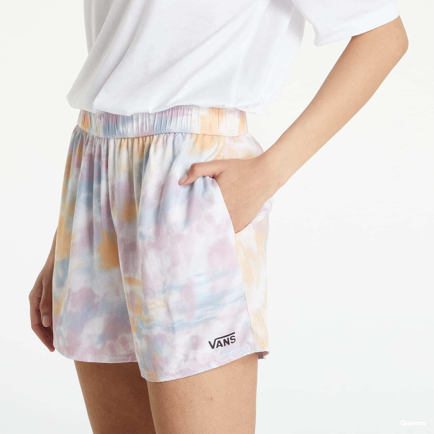 Vans tie dye shorts new arrivals