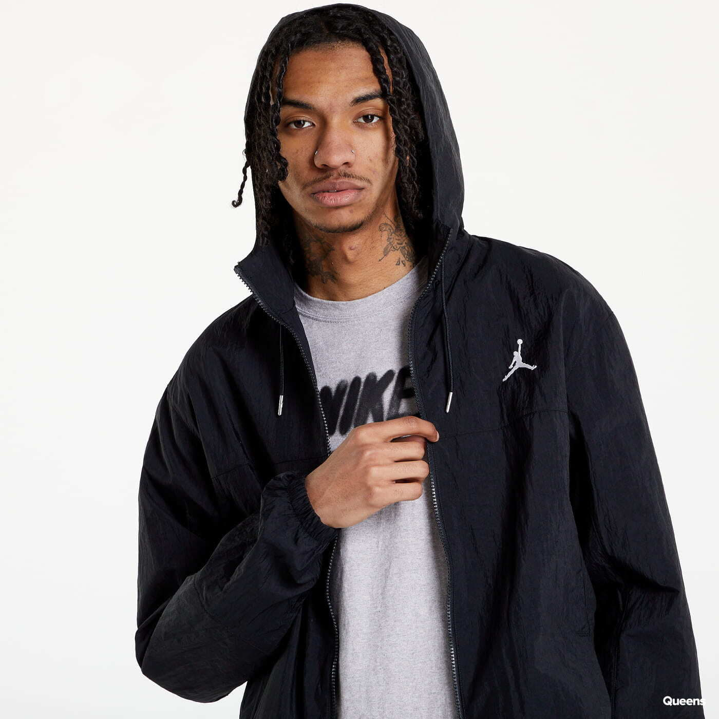 Windjacke Nike Air Jordan DNA Jacket Black Queens