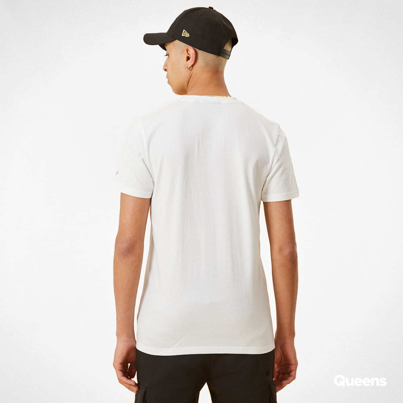Trička New Era MLB Metallic Graphic Tee New York Yankees White
