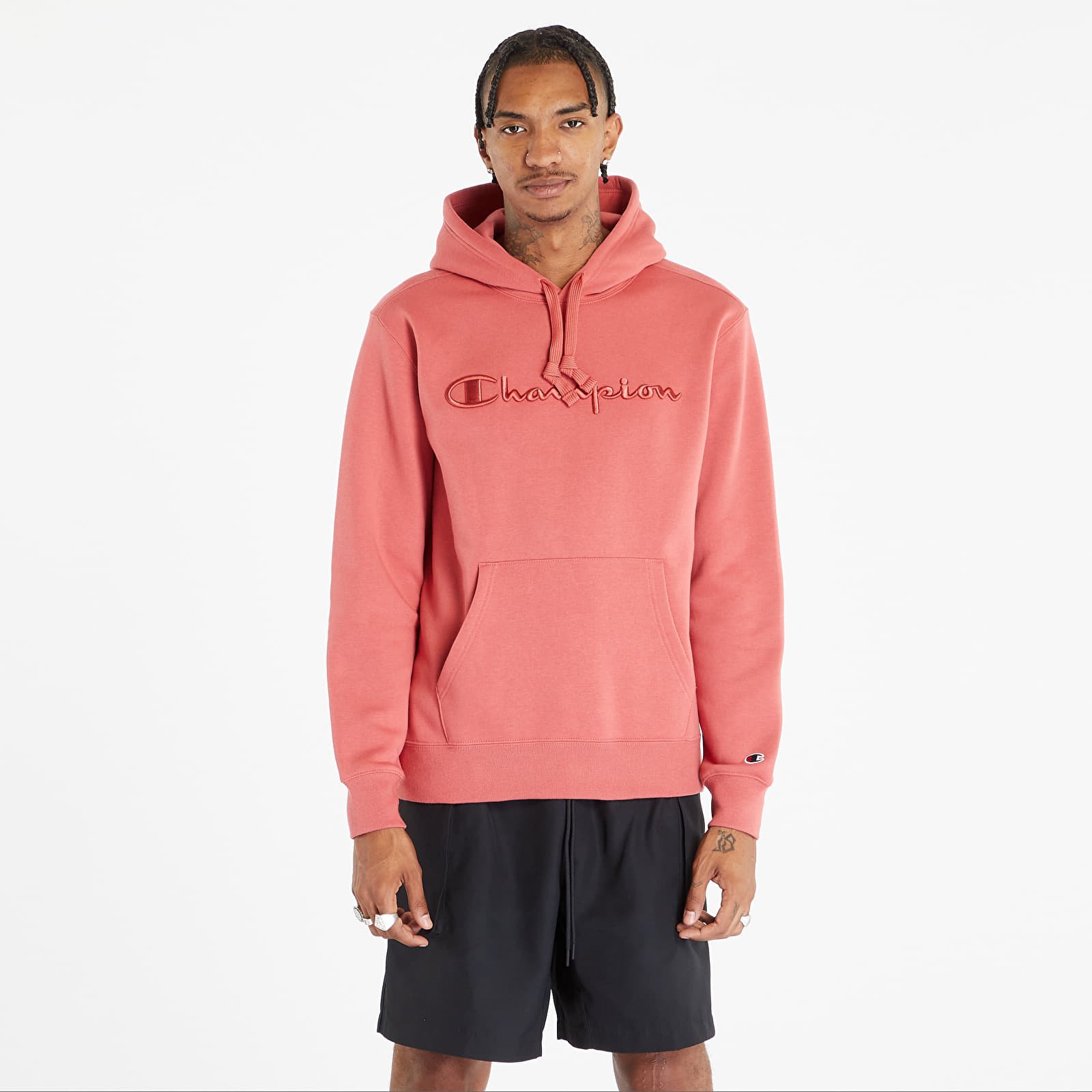 Hoodies and sweatshirts Champion Hooded Sweatshirt Pink Queens
