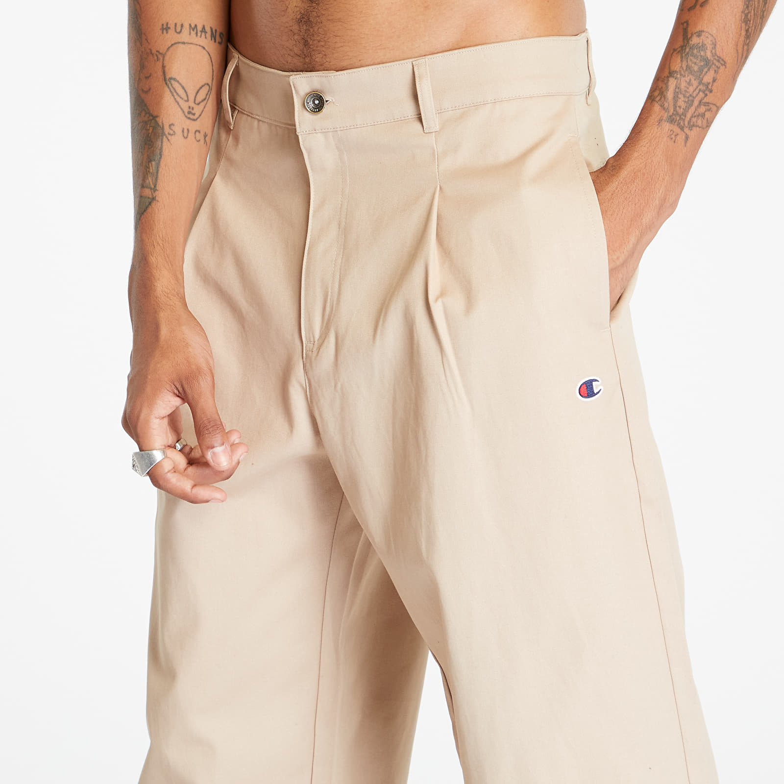 Hosen Champion Straight Hem Pants Beige