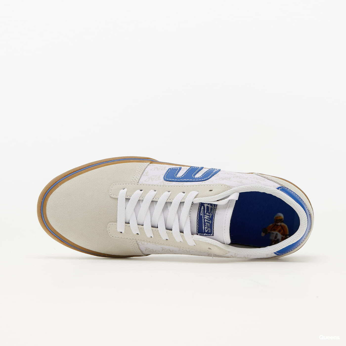 Baskets et chaussures pour hommes etnies Calli Vulc X Rad White Blue Gum Queens