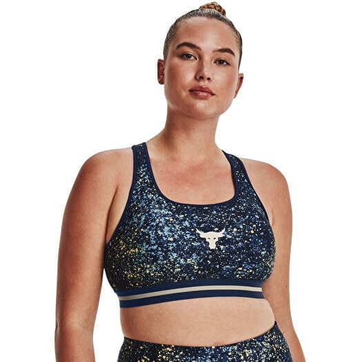 BH Under Armour Project Rock Bra Navy