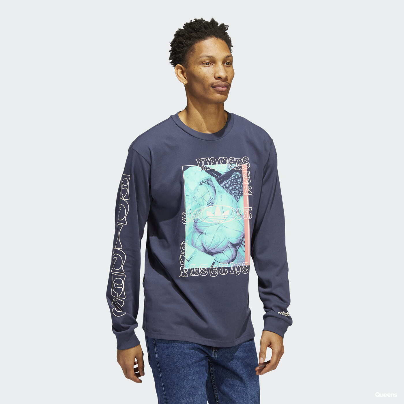 Tricouri  adidas Originals Baseball Photo Tee Purple