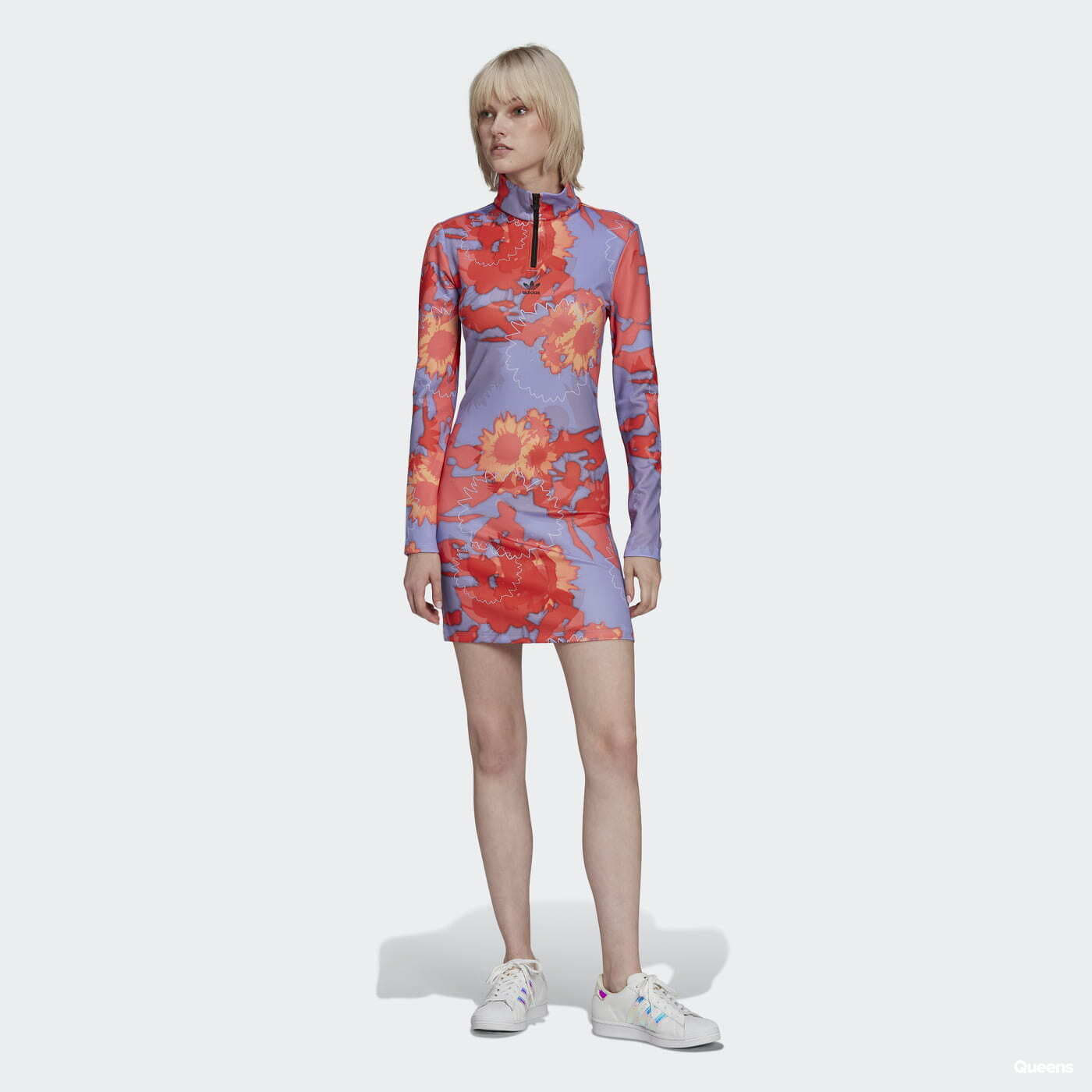 Kleider adidas Originals Dress Purple