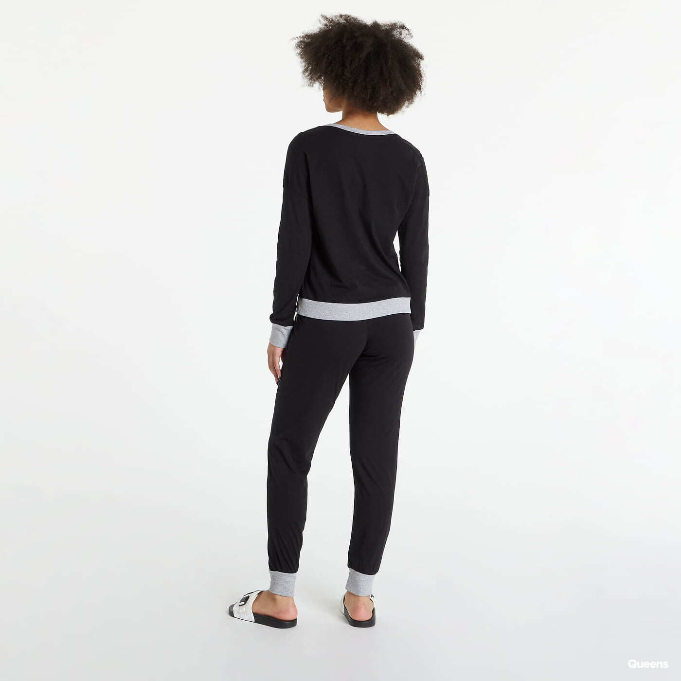 Pyjamas DKNY WMS Long PJ Set Black