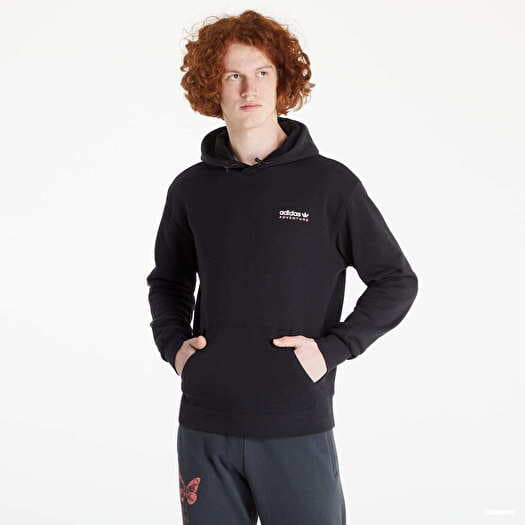 Adidas originals black 2025 hoodie
