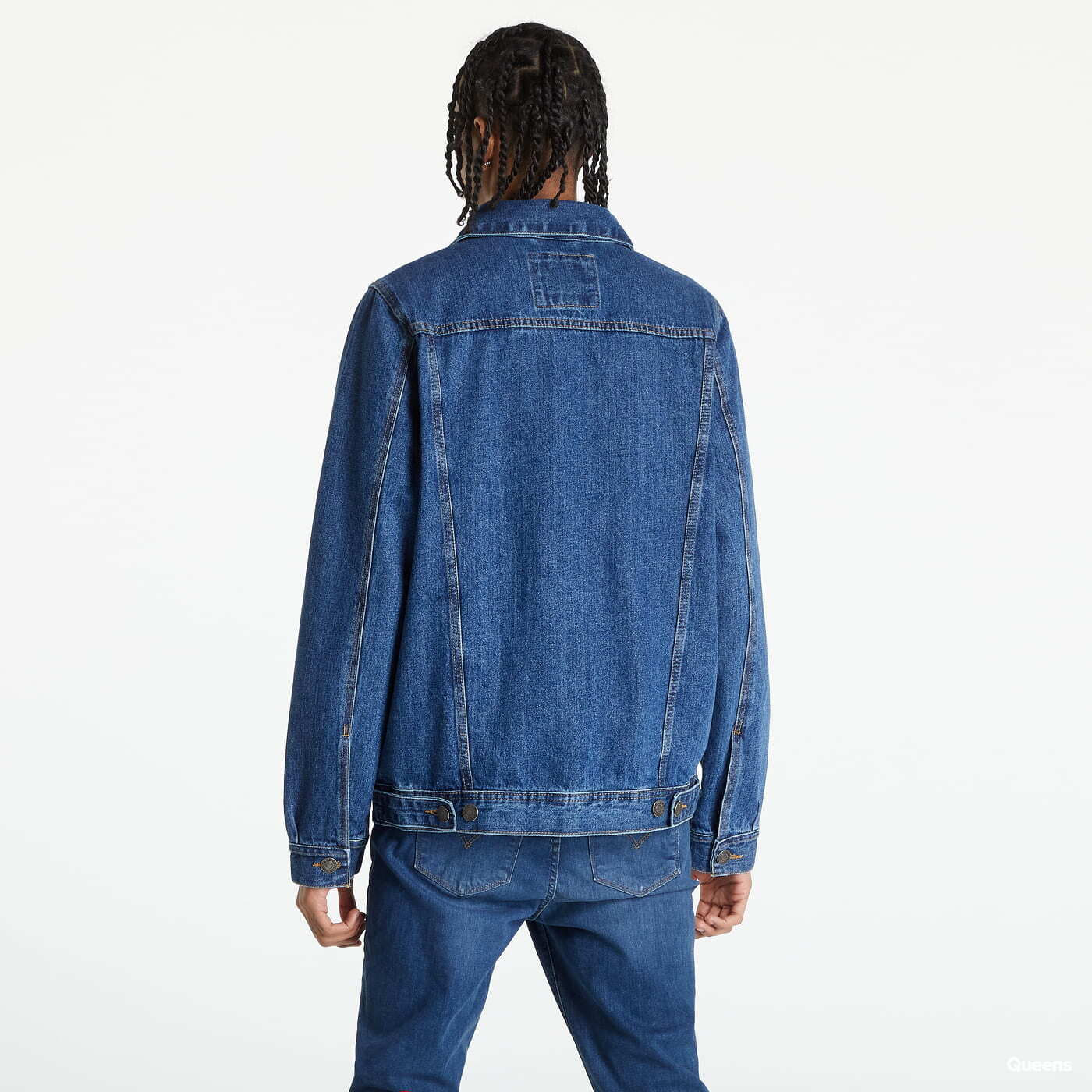 Куртки Urban Classics Organic Basic Denim Jacket Blue