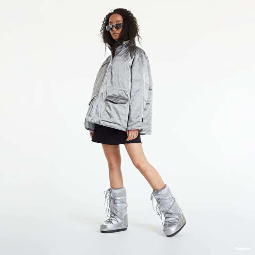 Windbreakers Nike Therma FIT Jacket Silver Queens