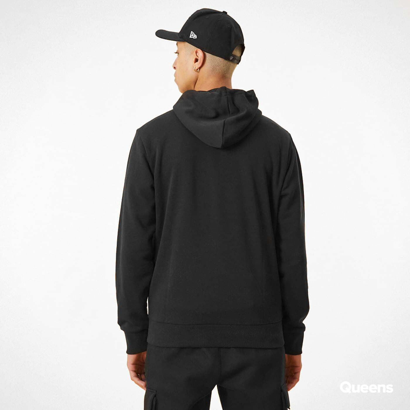 Толстовки та реглани New Era Las Vegas Raiders Tear Logo Black Hoodie Black
