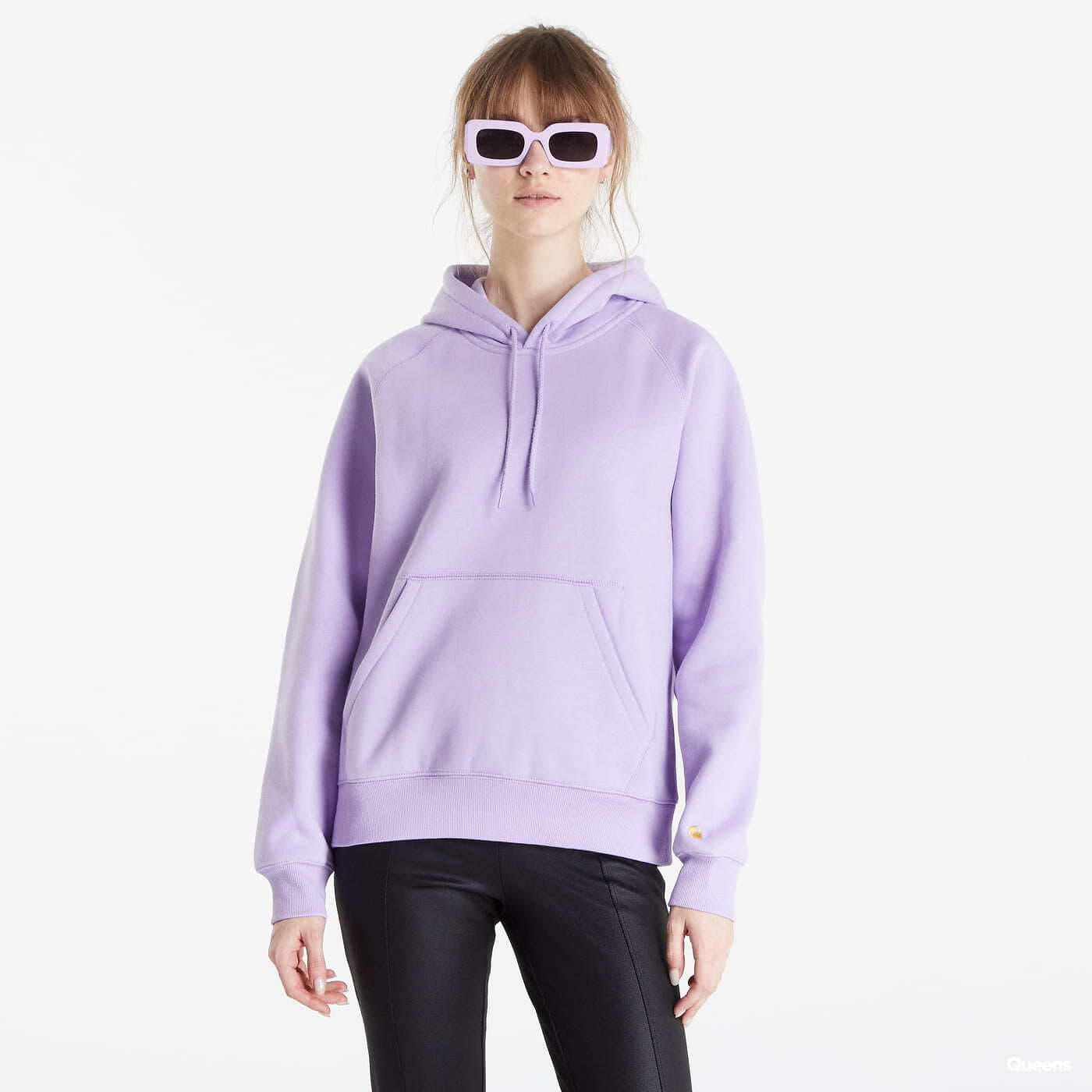 Hoodies and sweatshirts Carhartt WIP W Hooded Chase Sweat Purple