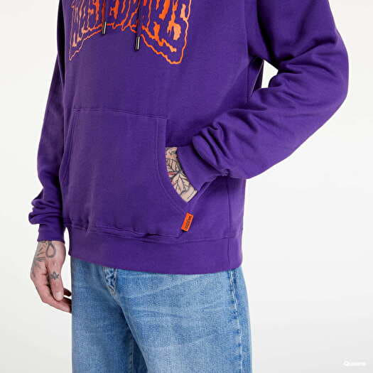 Thrasher purple hotsell flame hoodie