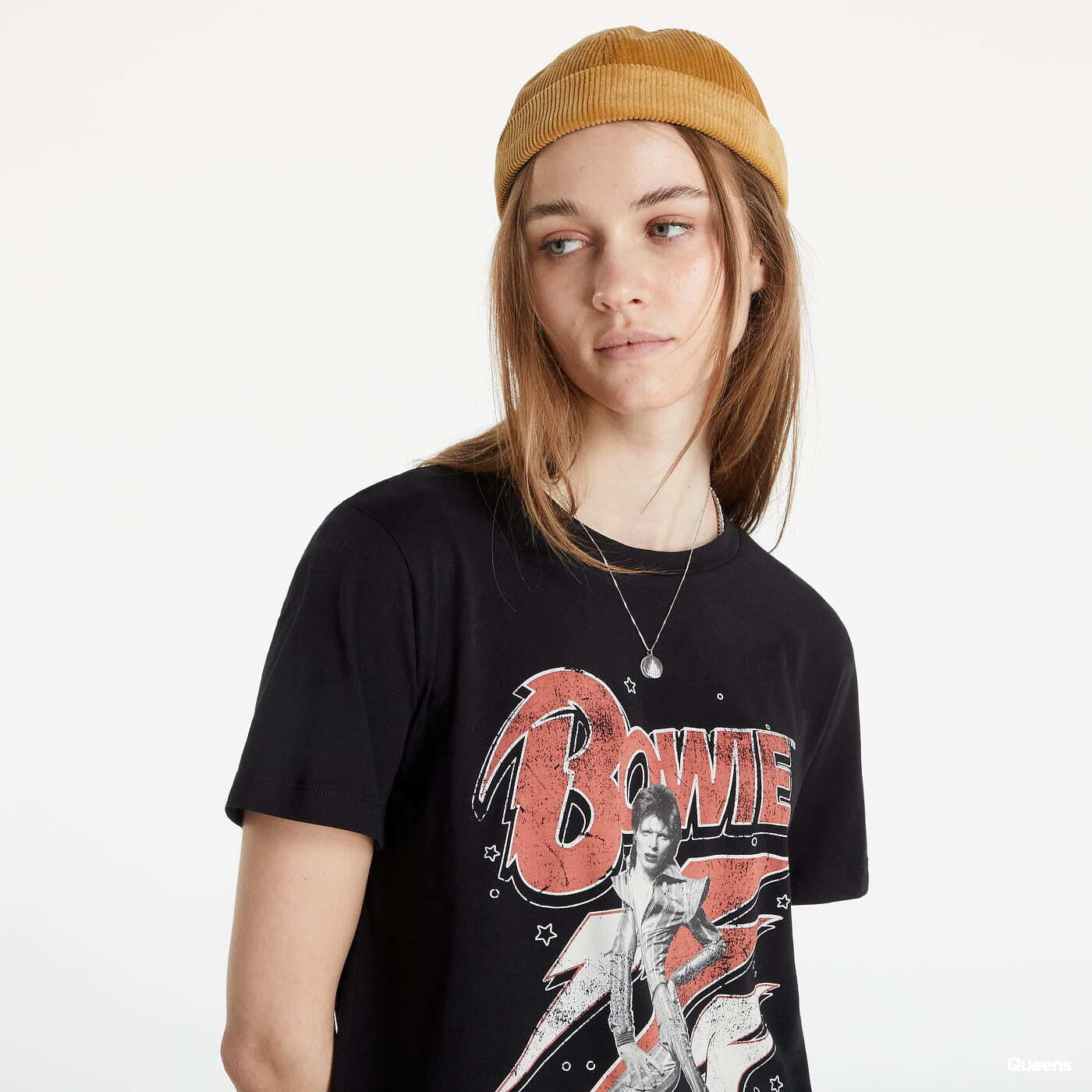 Tops Noisy May S/S Bowie Top Black