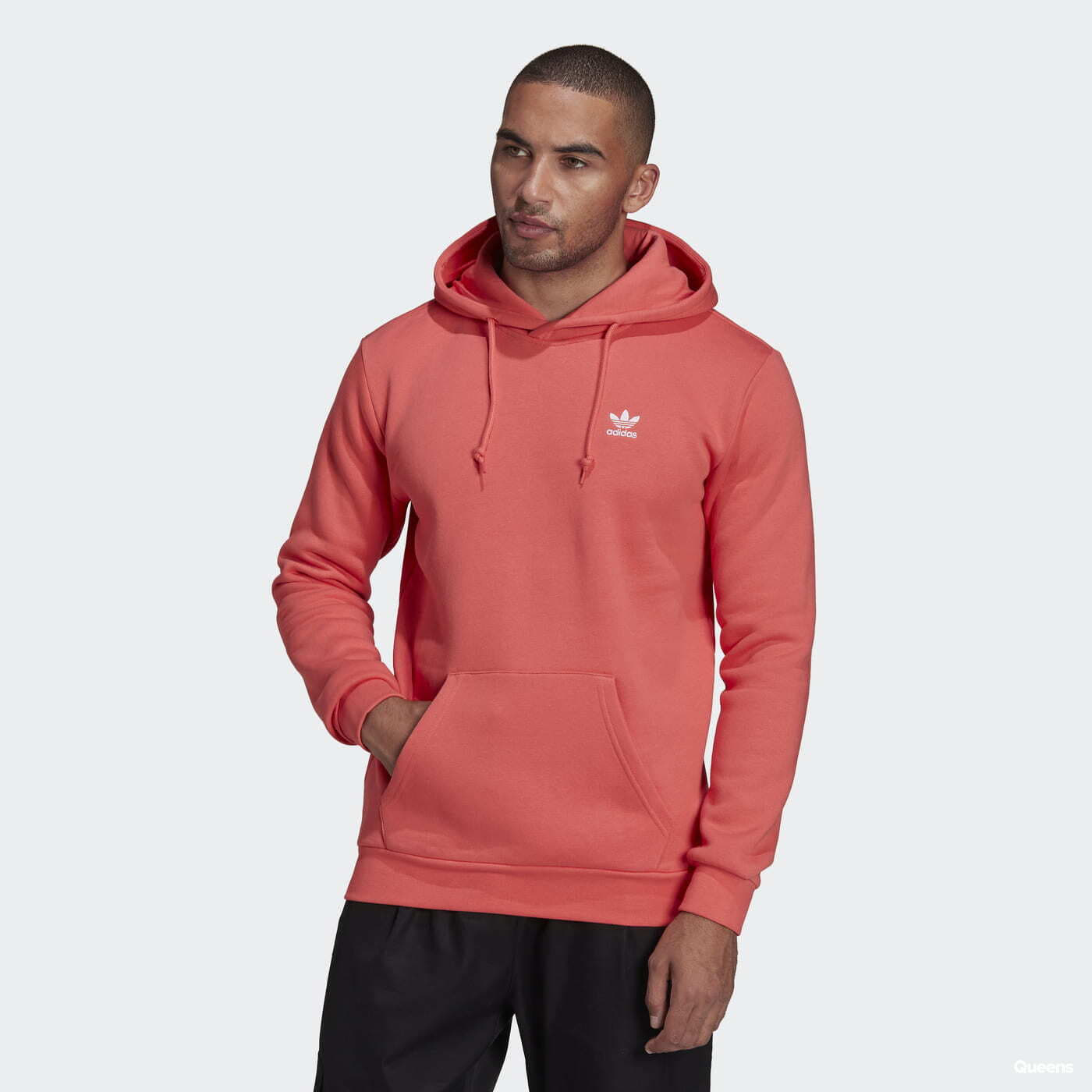 Hoodies and sweatshirts adidas Originals Essential Adicolor Hoodie Pink