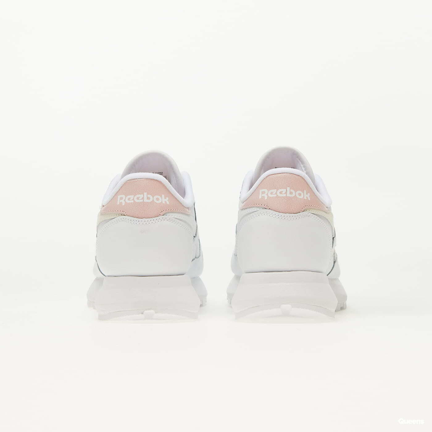Cloud Porcelain White/ SP Classic Queens Women\'s shoes Leather | Reebok Pink