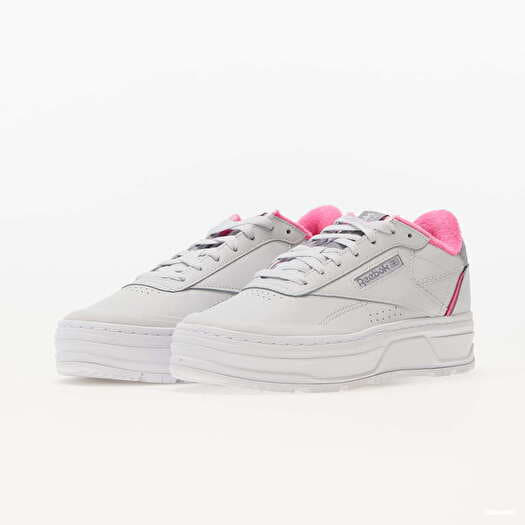 Women's shoes Reebok Club C Double GEO Cold Grey/ Cold Grey