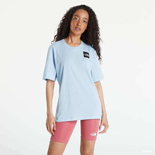Tričko The North Face Relaxed Fine Tee Blue