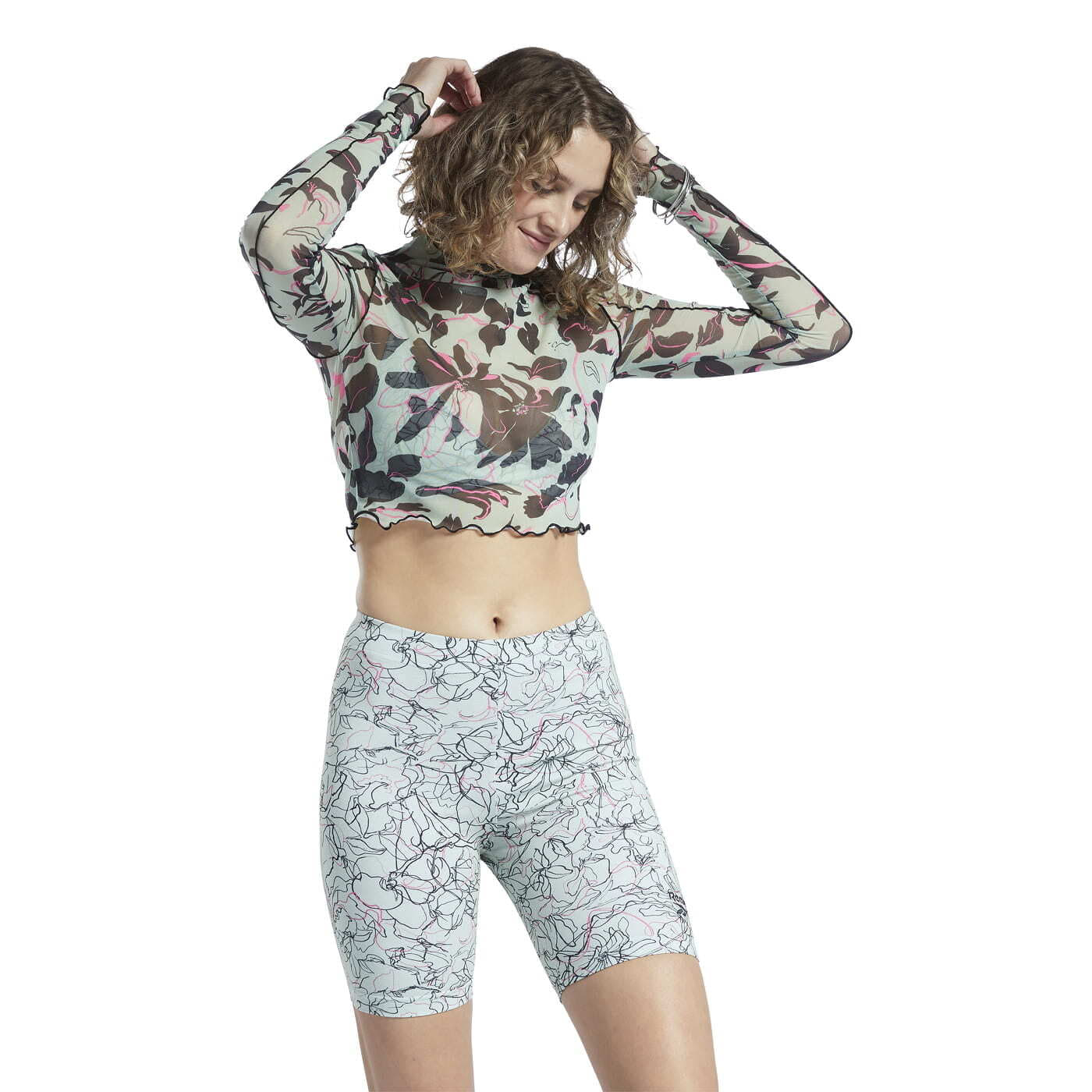 Topuri Reebok CL Beauty Trend Top Green
