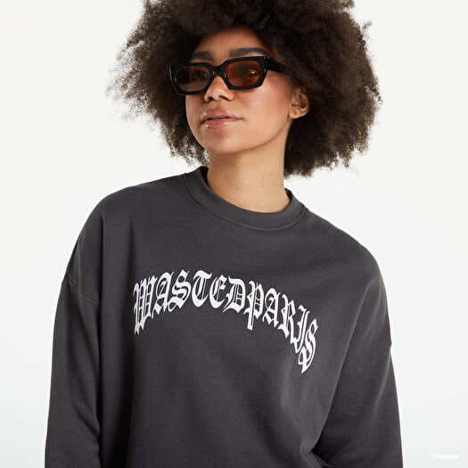 Wasted crewneck black cheap