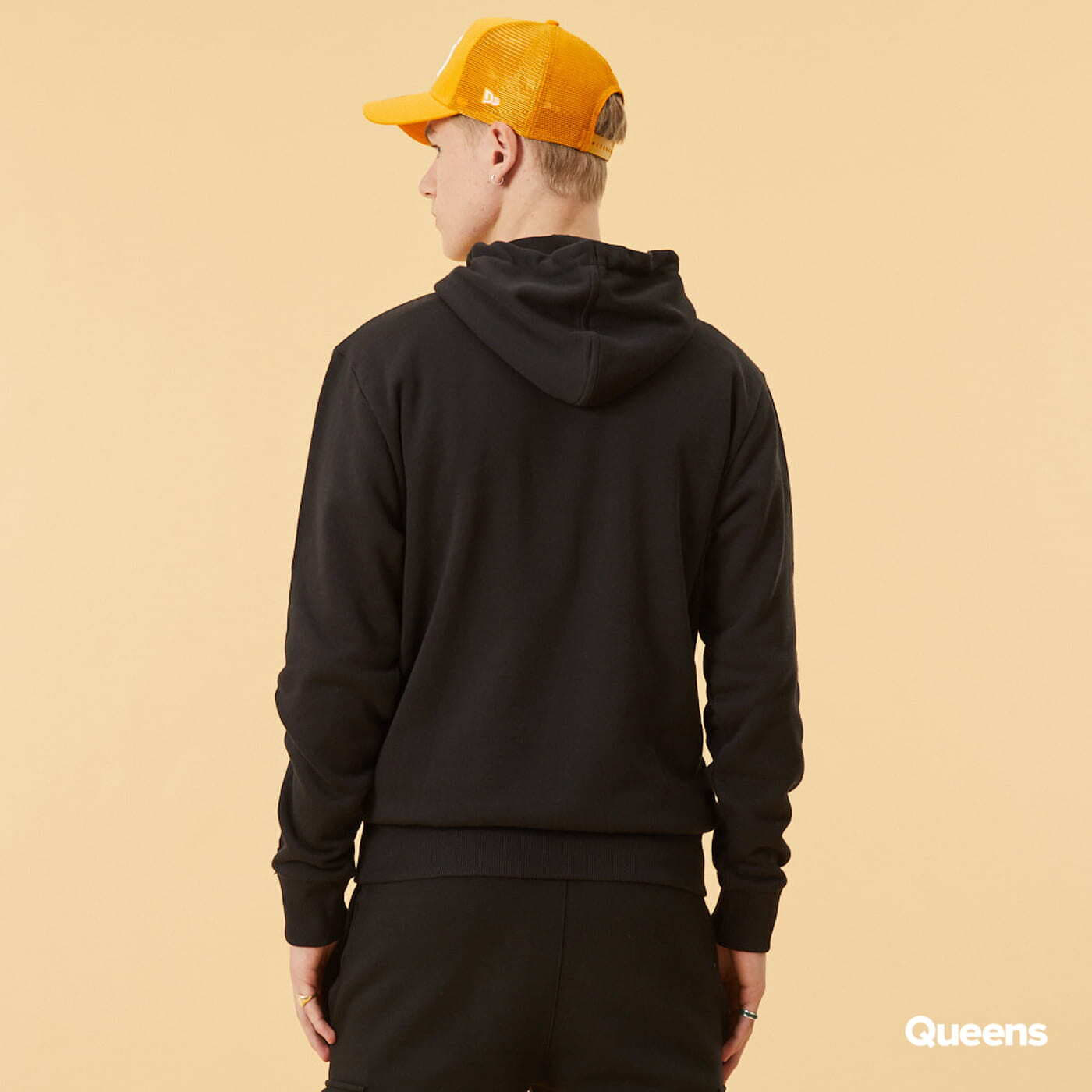 Bluzy New Era Team Logo Hoodie Black