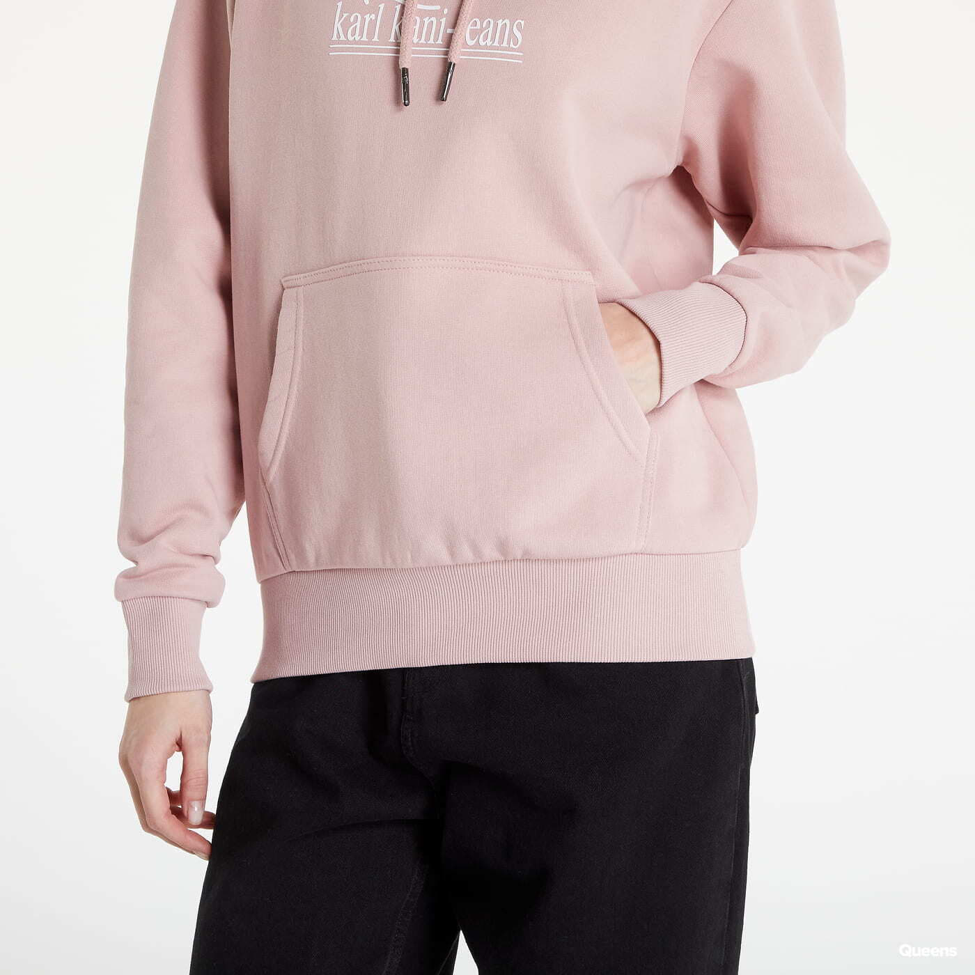 Mikinas ar kapuci un sporta krekli Karl Kani Signature KKJ Hoodie Pink