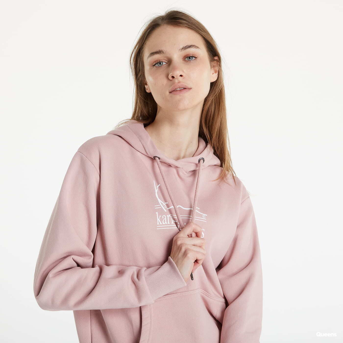 Mikinas ar kapuci un sporta krekli Karl Kani Signature KKJ Hoodie Pink