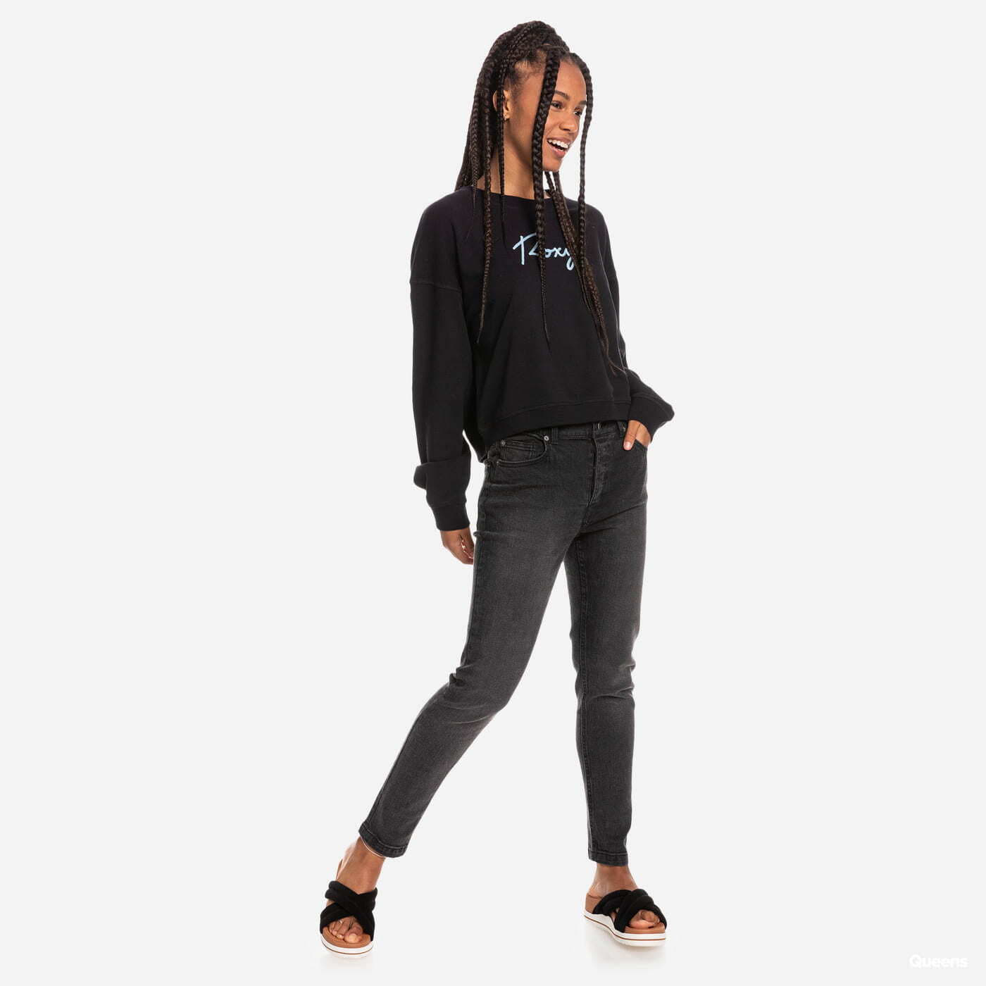 Hanorace Roxy Break Away Crew black Black