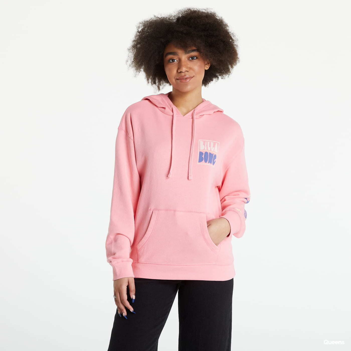 Billabong hot sale pink hoodie