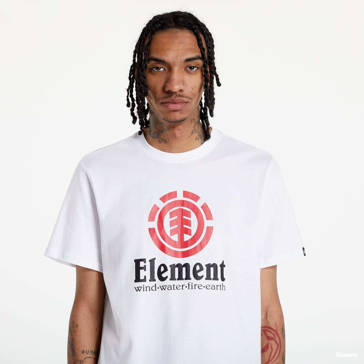 T-shirts Element Vertical SS White
