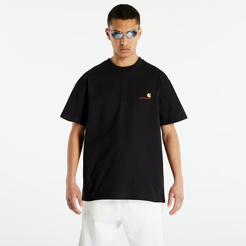 T-shirt Carhartt WIP American Script T-Shirt Black