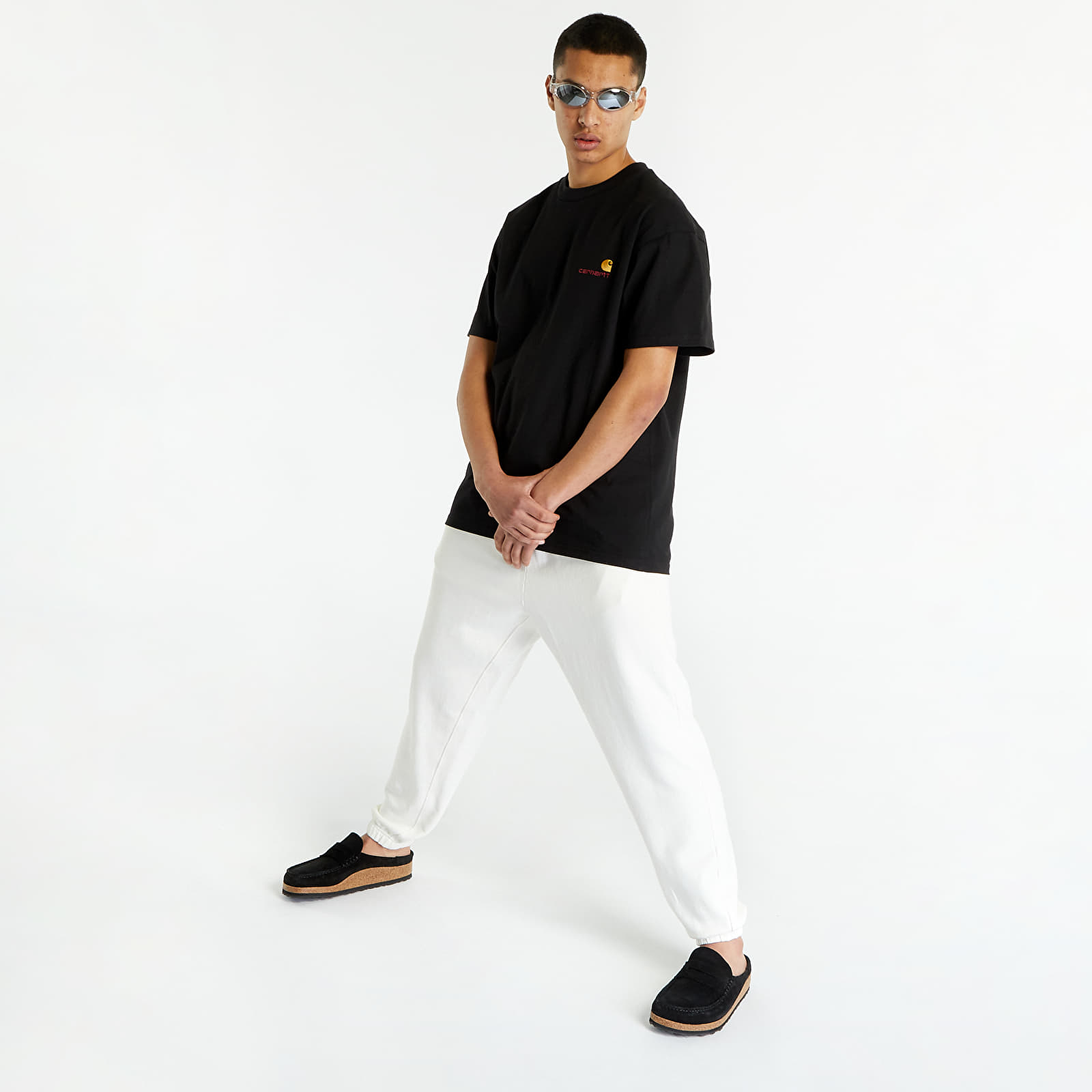Trička Carhartt WIP American Script T-Shirt Black