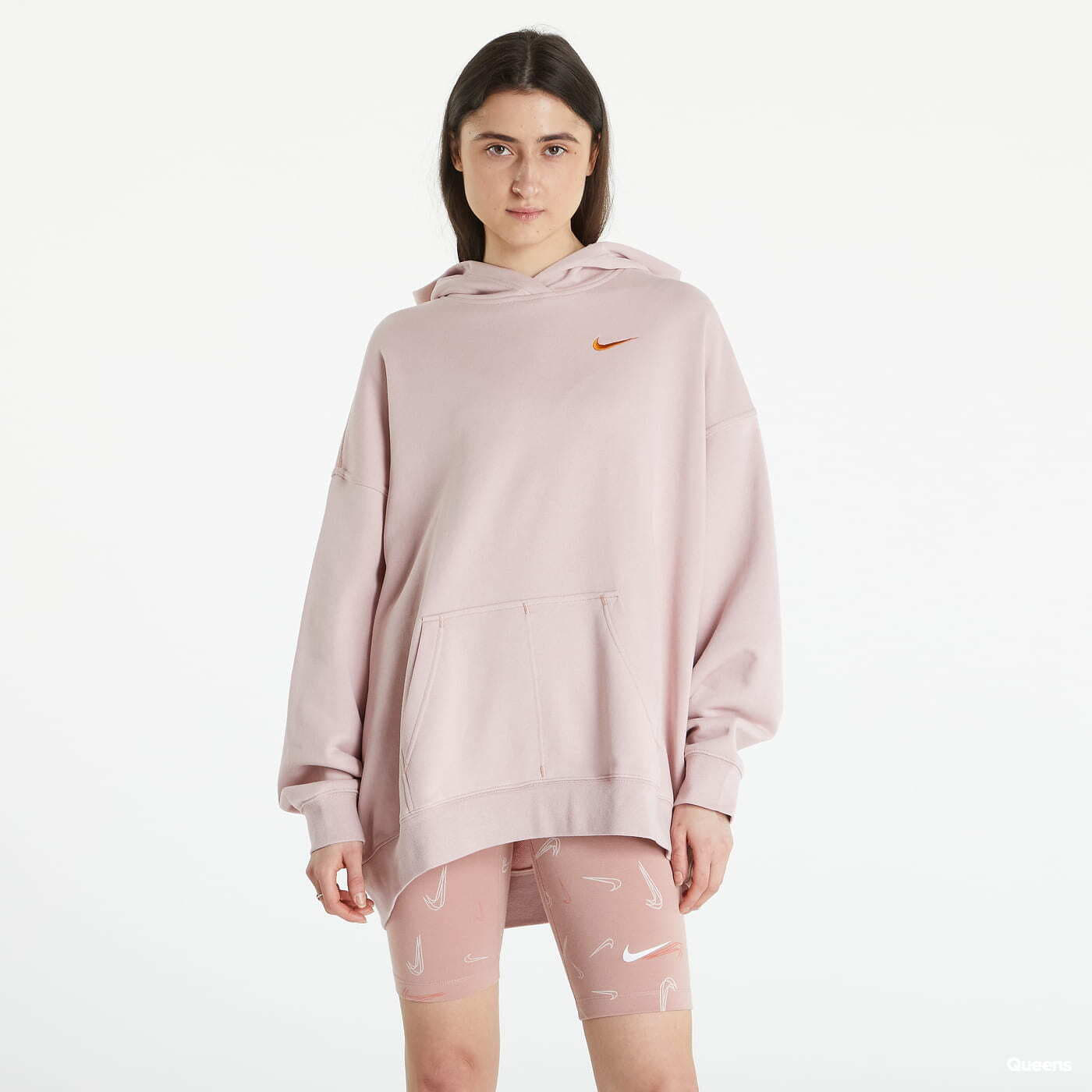 Womens nike swoosh hoodie top
