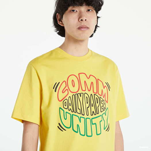 Daily paper shirt geel new arrivals