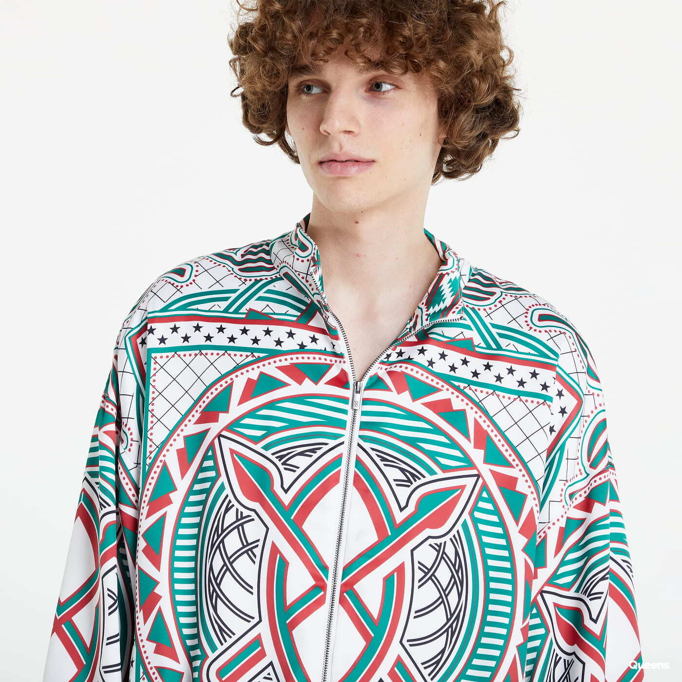 Jackor Daily Paper Moke Jacket Tyrkysová