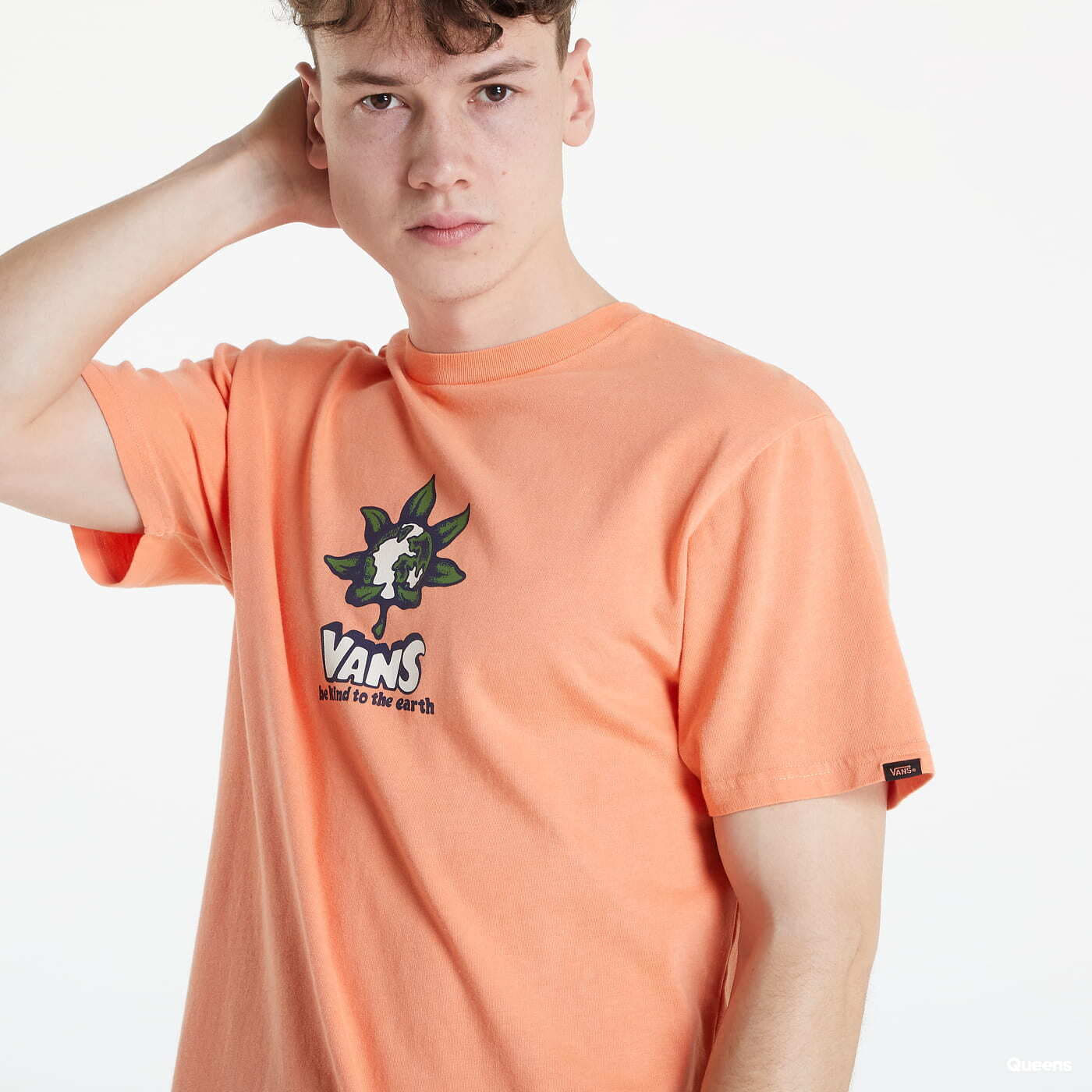 T-shirts Vans Peace of Mind Tee Orange | Queens