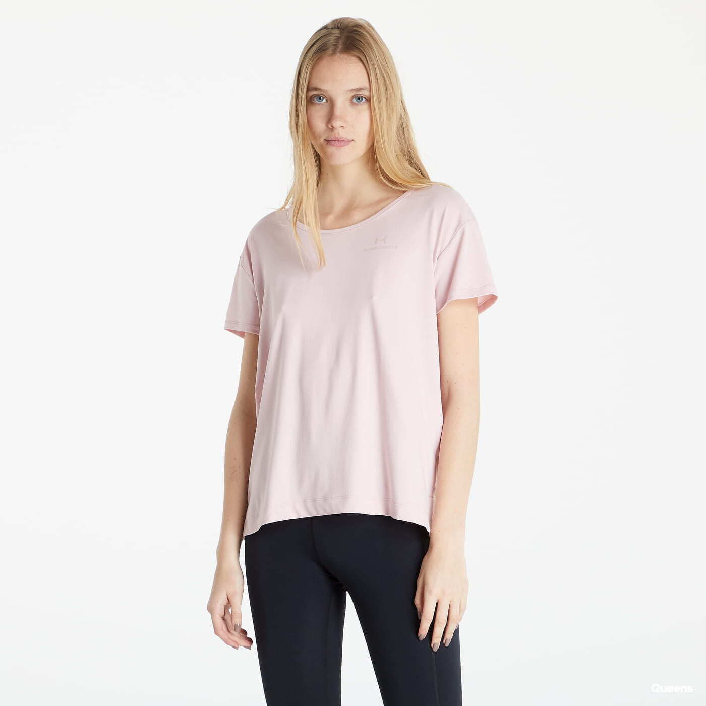 T-Shirts Under Armour Rush Energy Core Short Sleeve T-Shirt Retro Pink