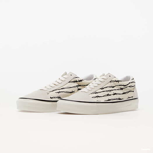 Men s shoes Vans ANAHEIM White White cream Queens