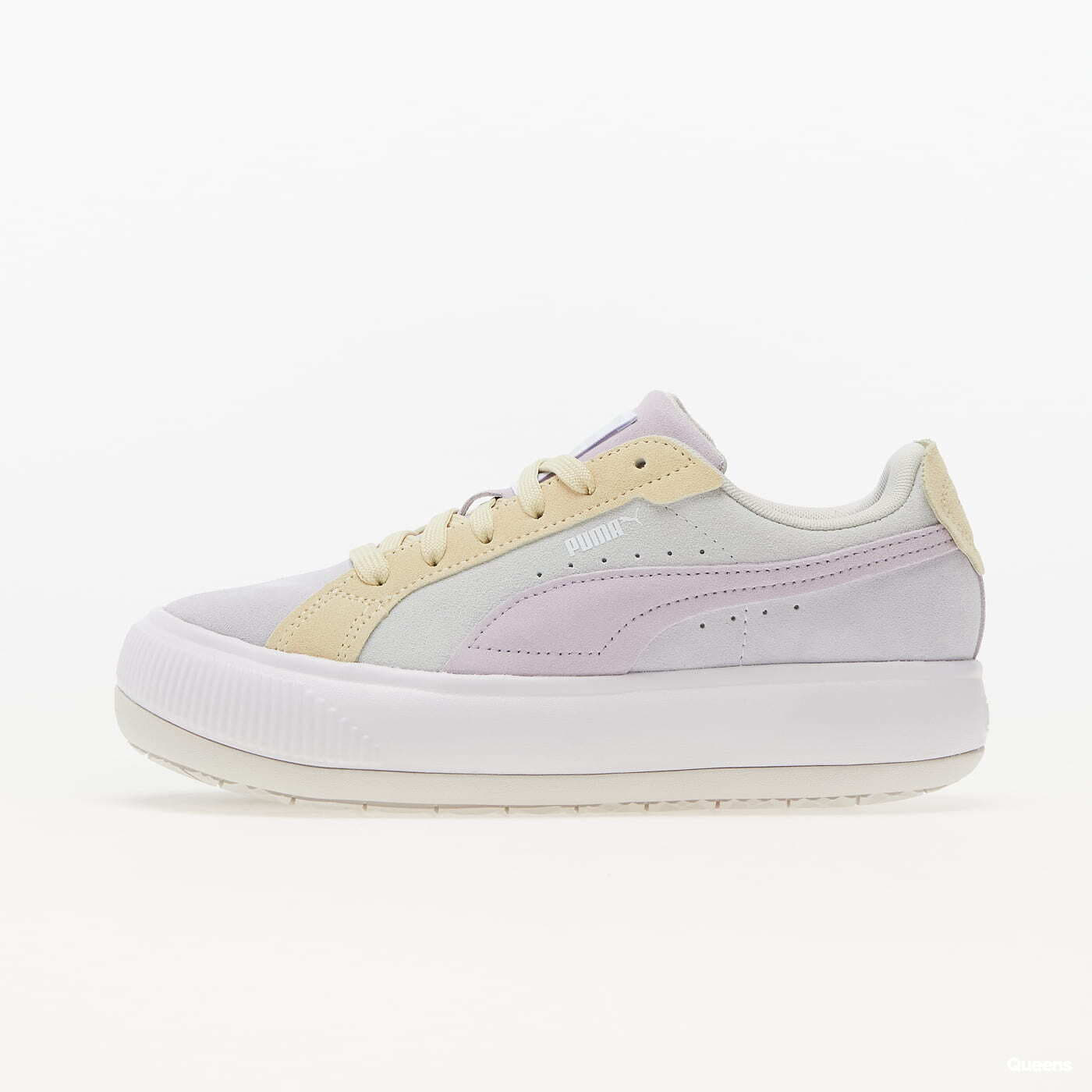 Sneakers und Schuhe für Frauen Puma Suede Mayu Raw Wns Ice Flow/ White