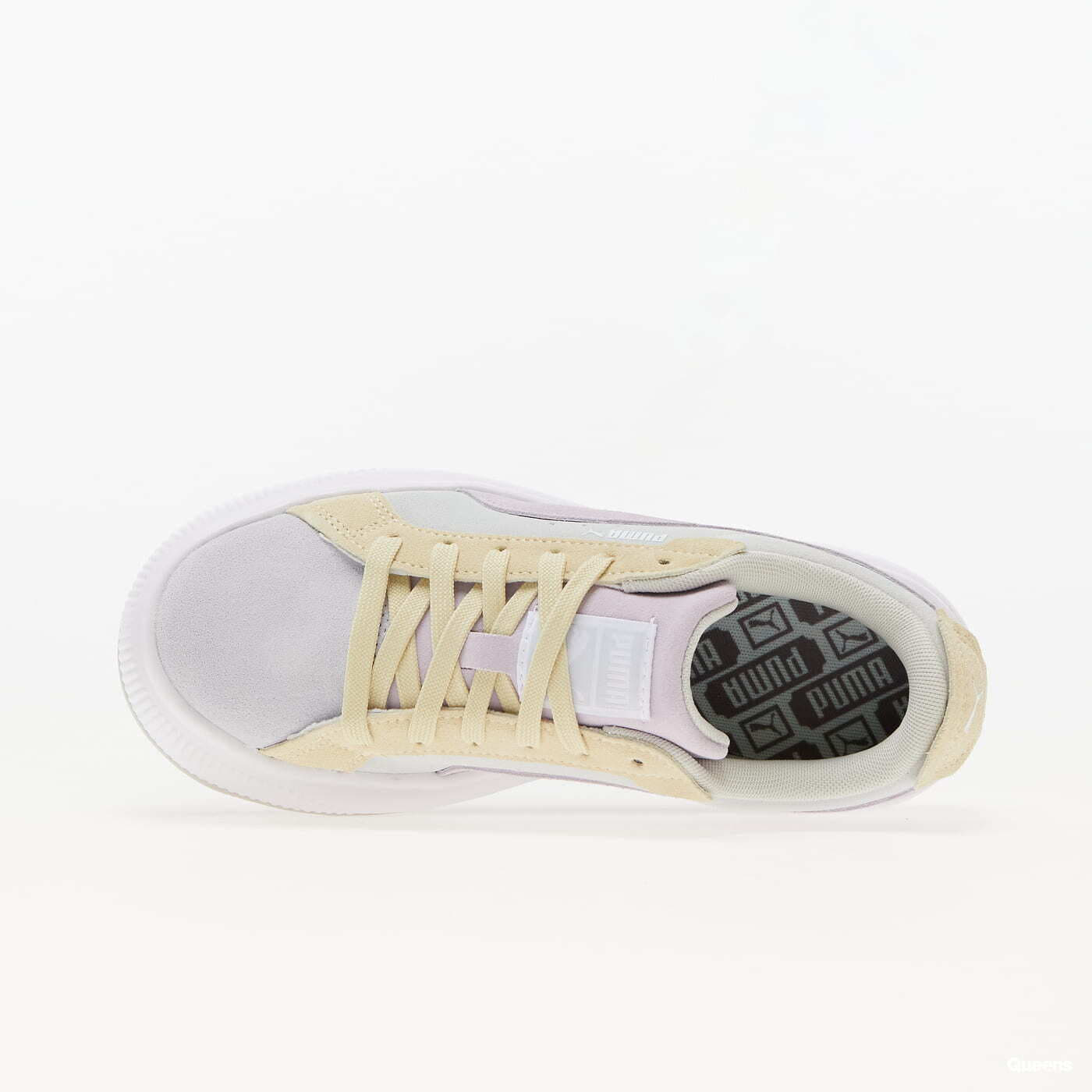 Sneakers und Schuhe für Frauen Puma Suede Mayu Raw Wns Ice Flow/ White