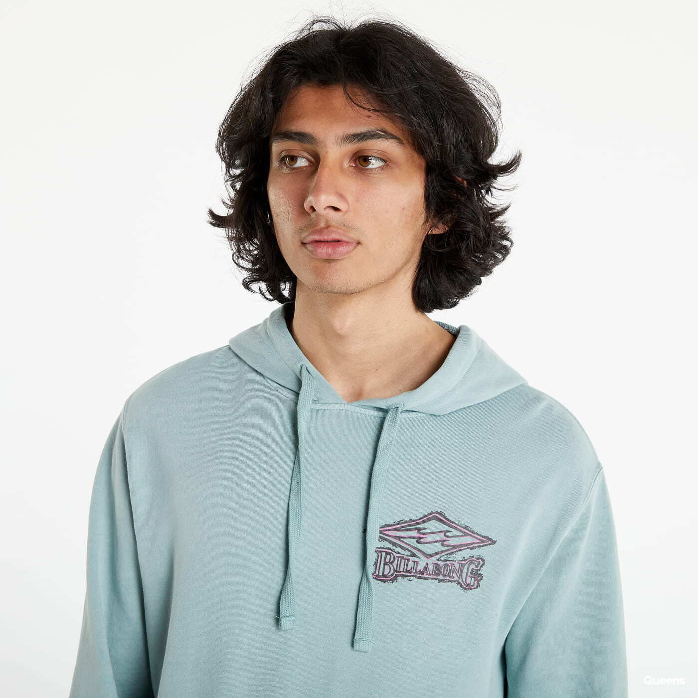 Mikiny Billabong Born in 73 Hoodie Blue