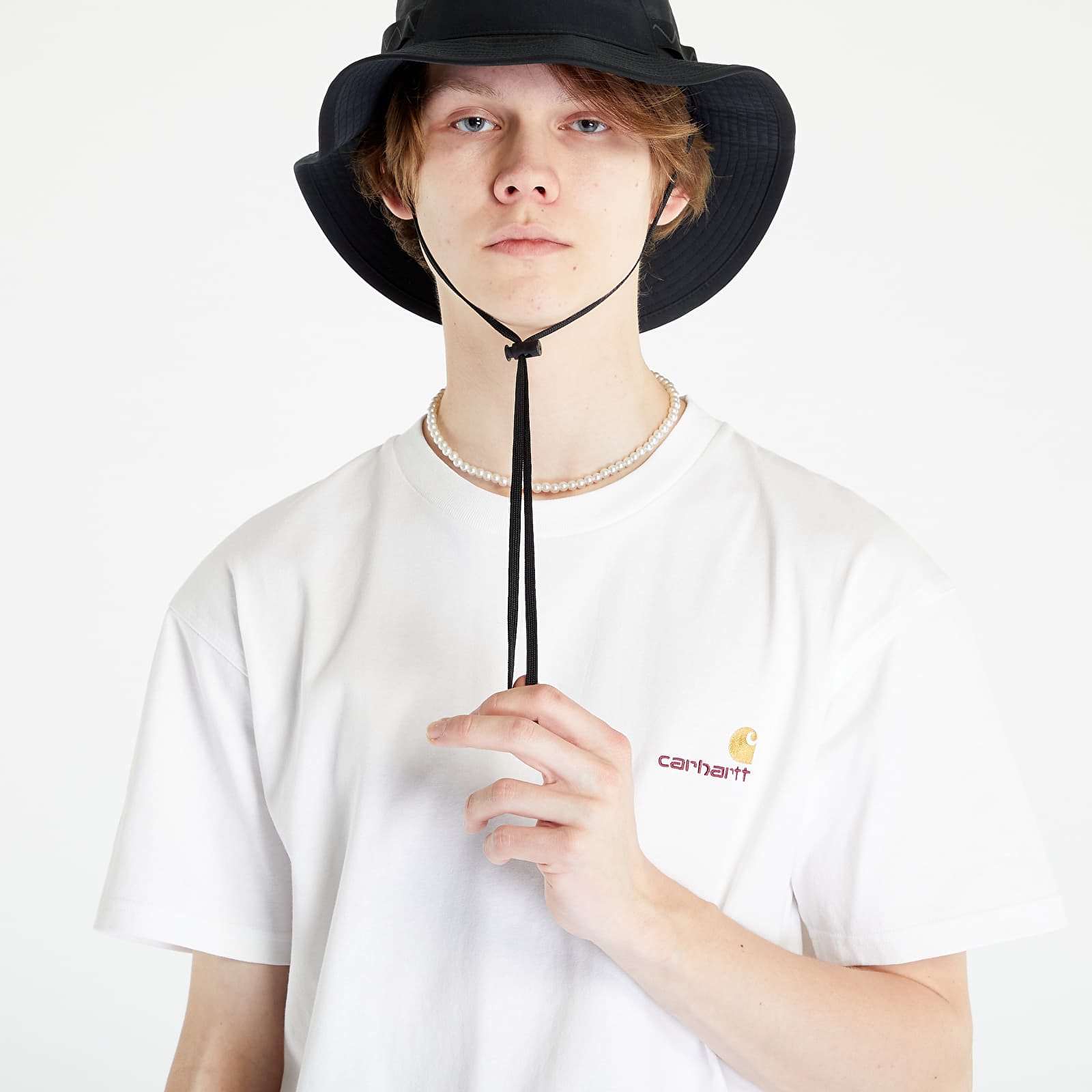 T-shirts Carhartt WIP American Script Short Sleeve T-Shirt UNISEX White