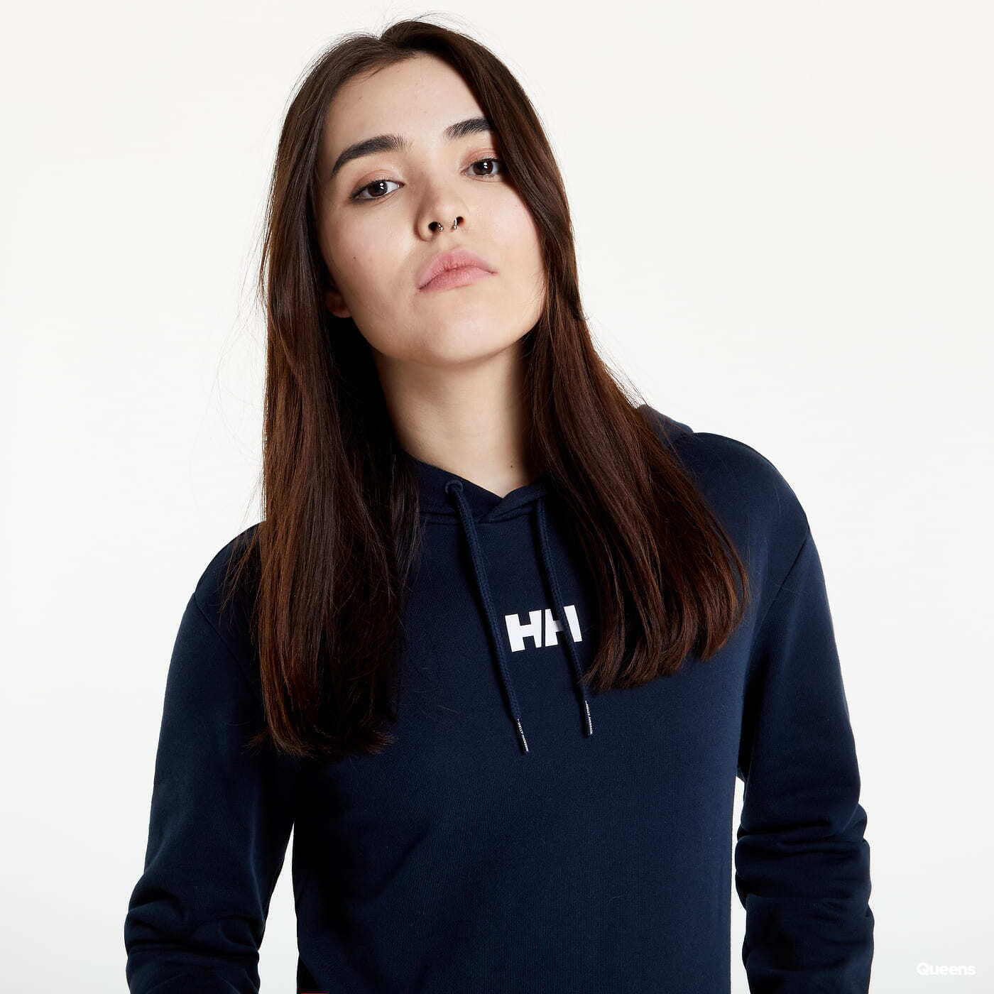 Kleitas Helly Hansen Active Hoodie Dress navy