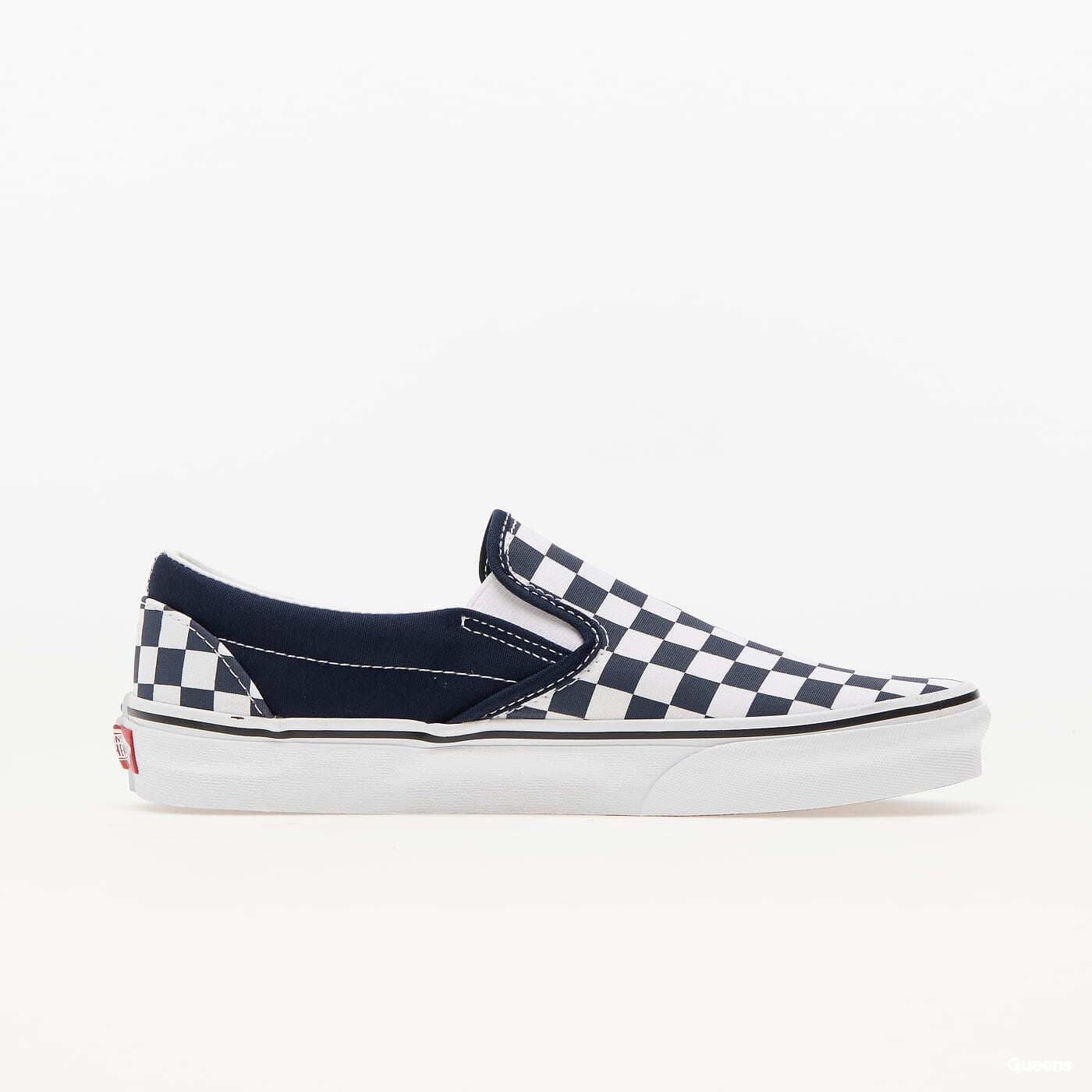 Turnschuhe und Schuhe fur Manner Vans Checkerboard Parisian N White Black Queens