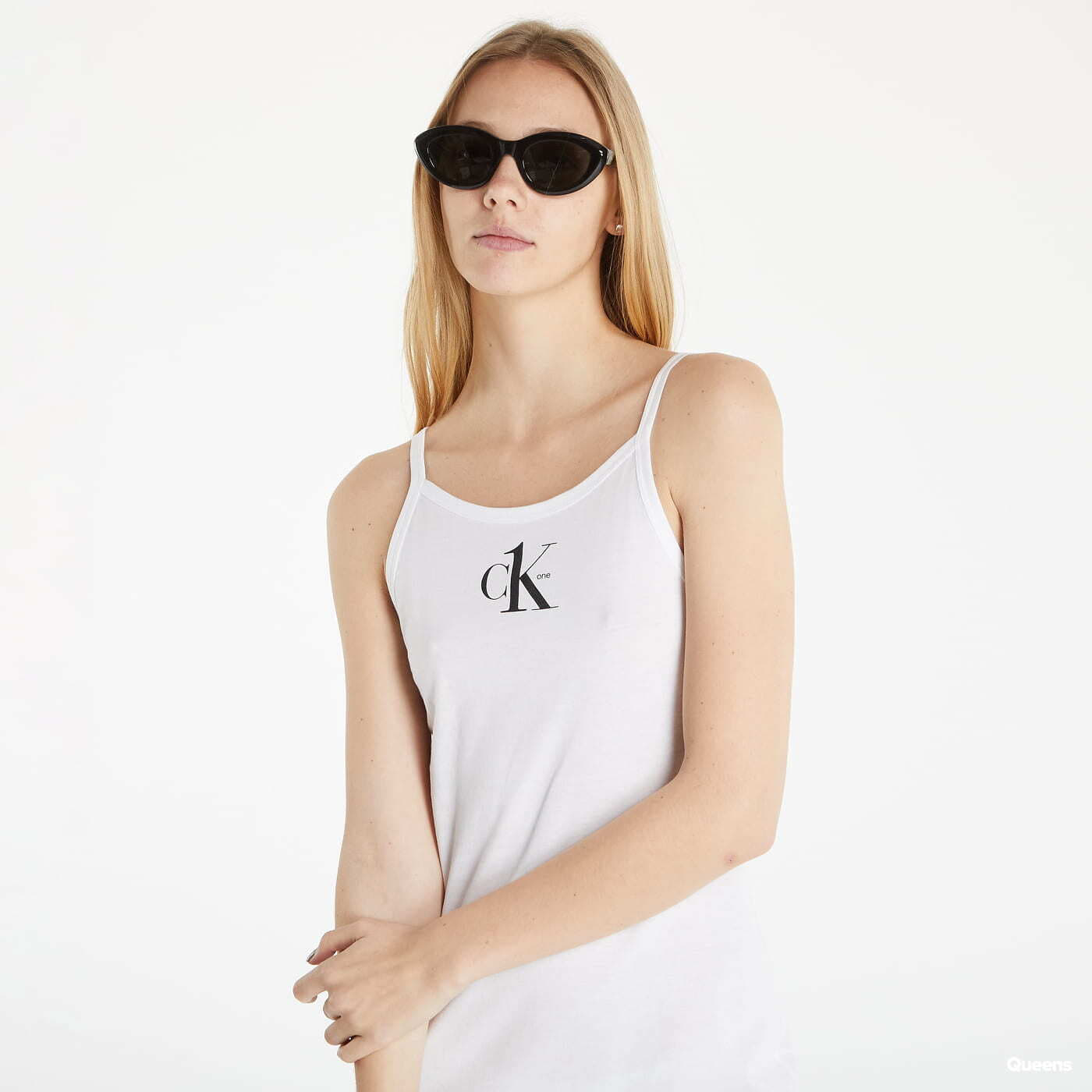 Сукні Calvin Klein Logo Top Dress White