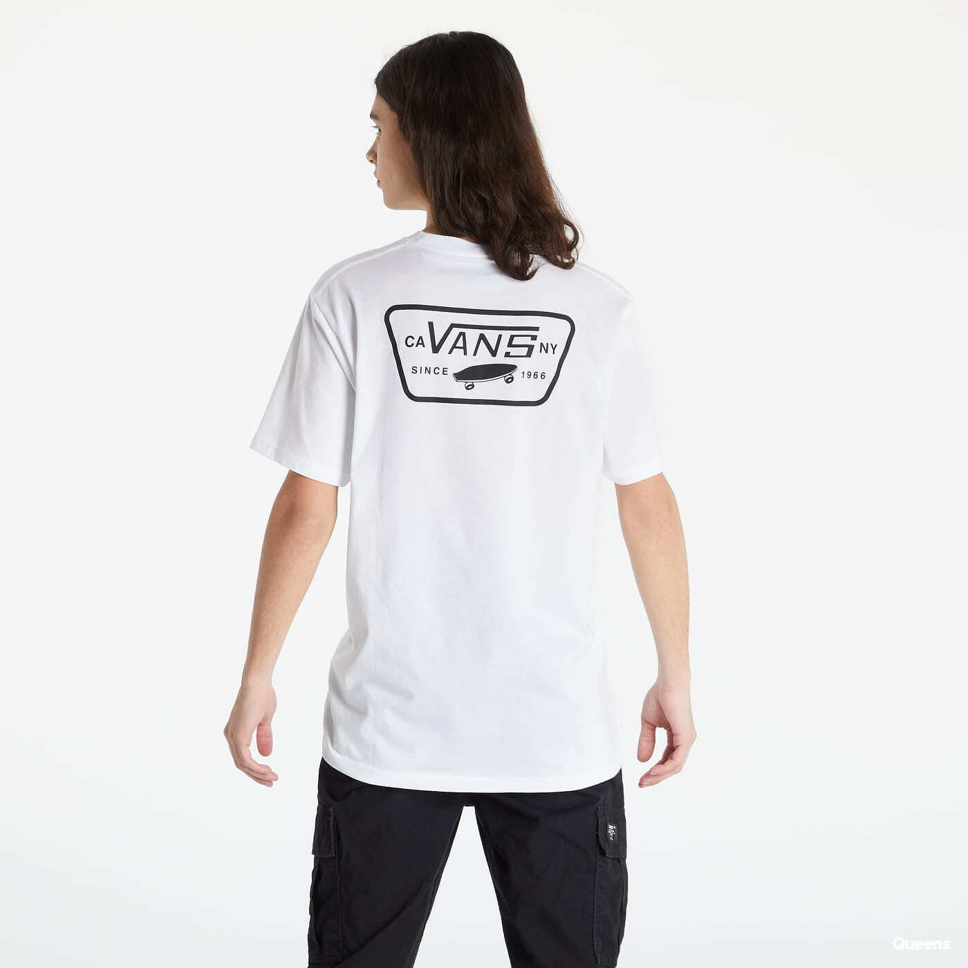 Tričká Vans Full Patch Back Tee White