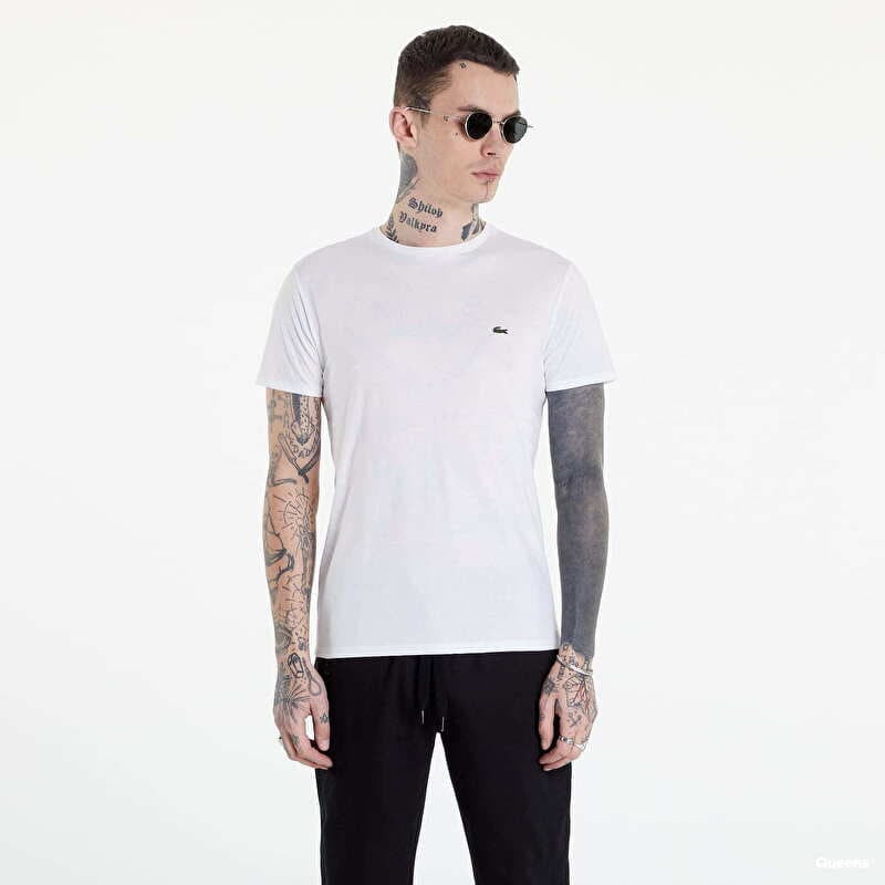 Majice LACOSTE Pima Cotton White